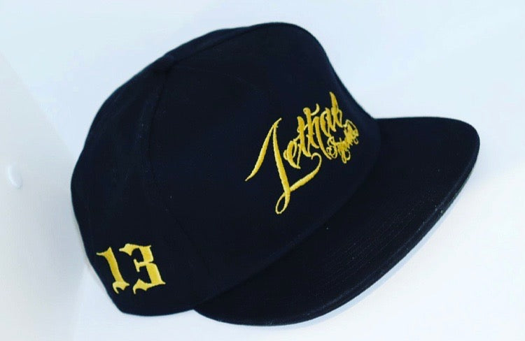 Lethal Injection Billy Cap - Black